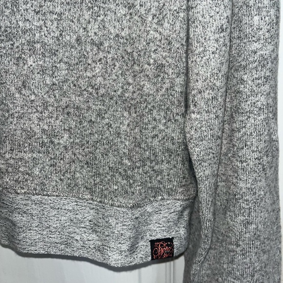 SuperDry Super Soft Crew Jumper in Fargo Grey Marble NWT — Large - Picture 4 of 8